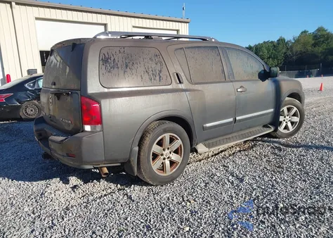 2011 Nissan Armada Platinum from USA, damaged, VIN 5N1BA0NF3BN606901
